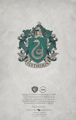 Harry Potter: Slytherin Ruled Pocket Journal Hardcover Book