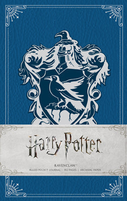 Harry Potter: Ravenclaw Ruled Pocket Journal Hardcover Book