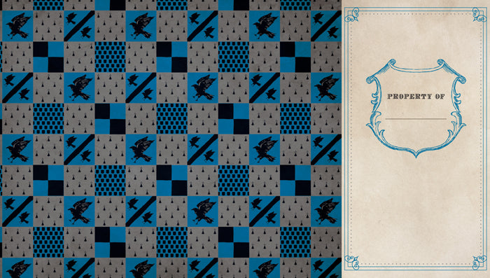 Harry Potter: Ravenclaw Ruled Pocket Journal Hardcover Book