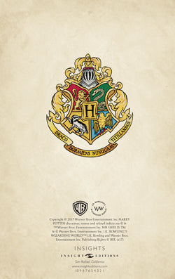Harry Potter: Hogwarts Ruled Pocket Journal [Reformat] Hardcover Book