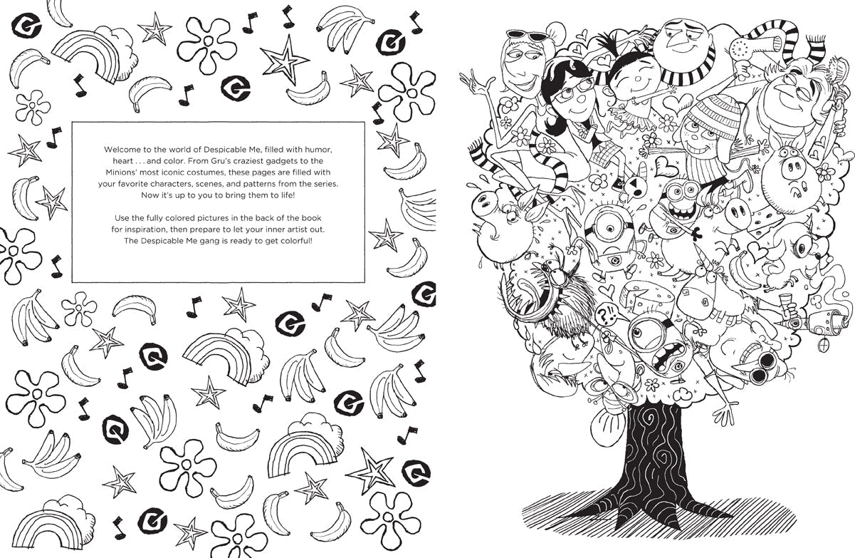 Despicable Me 3: The Deluxe Coloring Book Softcover Book