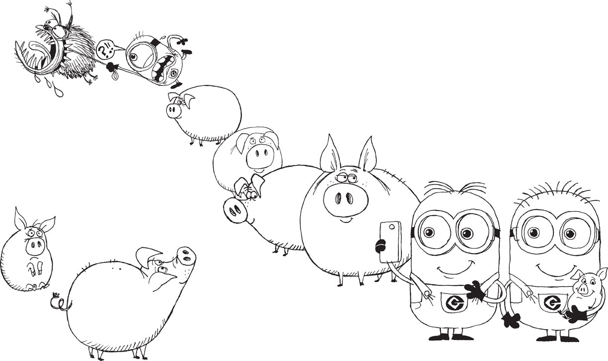 Despicable Me 3: The Deluxe Coloring Book Softcover Book