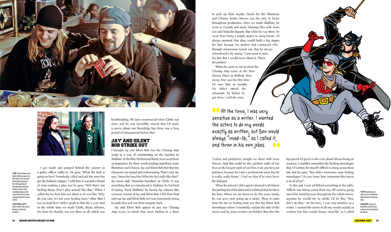 Kevin Smith's Secret Stash Hardcover Book