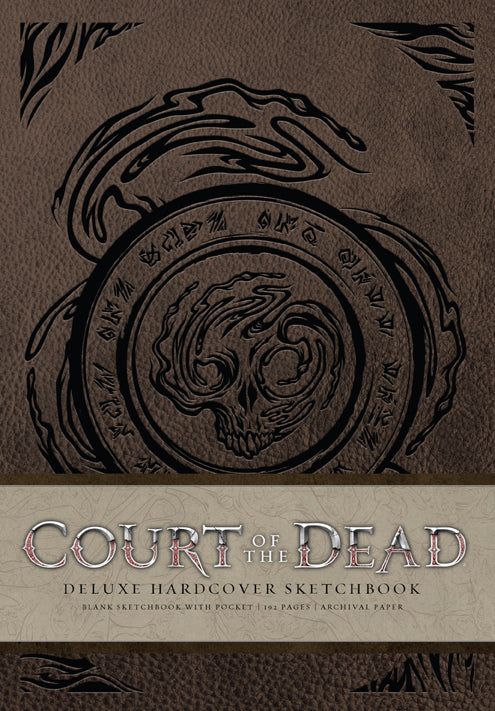Court of the Dead Hardcover Blank Sketchbook Hardcover Book