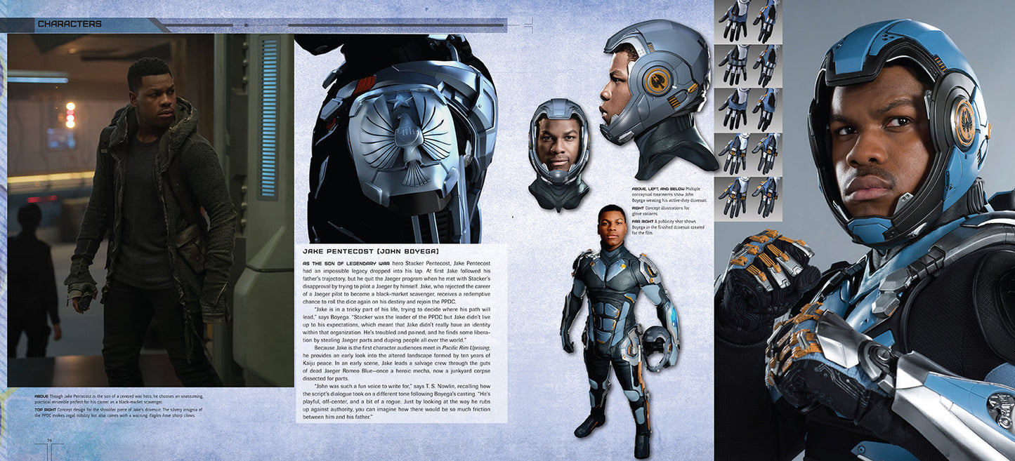The Art and Making of Pacific Rim Uprising Hardcover Book