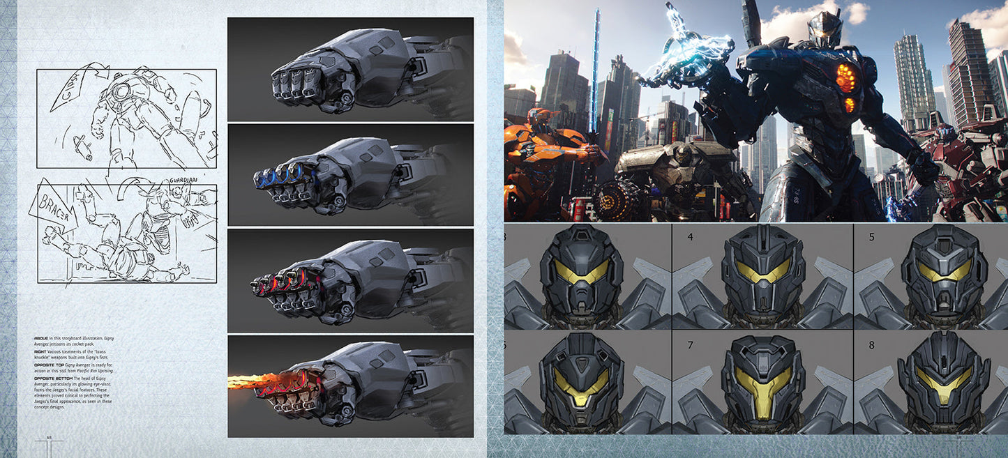 The Art and Making of Pacific Rim Uprising Hardcover Book
