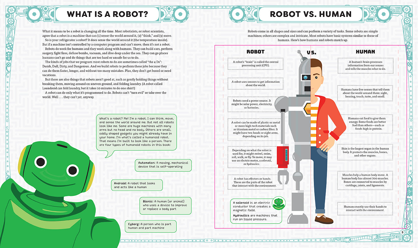 Robotpedia Hardcover Book