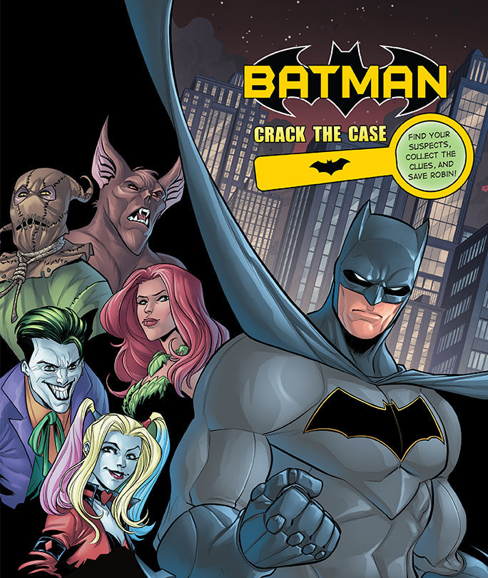 DC Comics: Batman: Crack the Case Hardcover Book