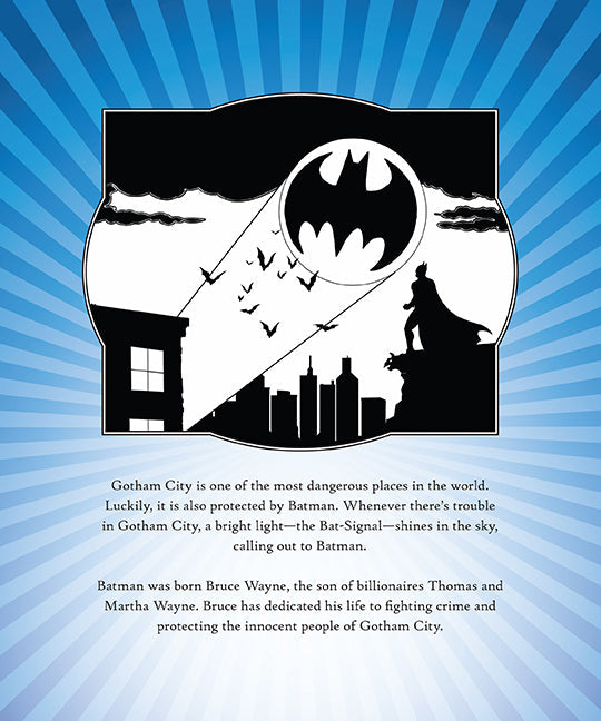 Batman: Flashlight Projections Hardcover Book