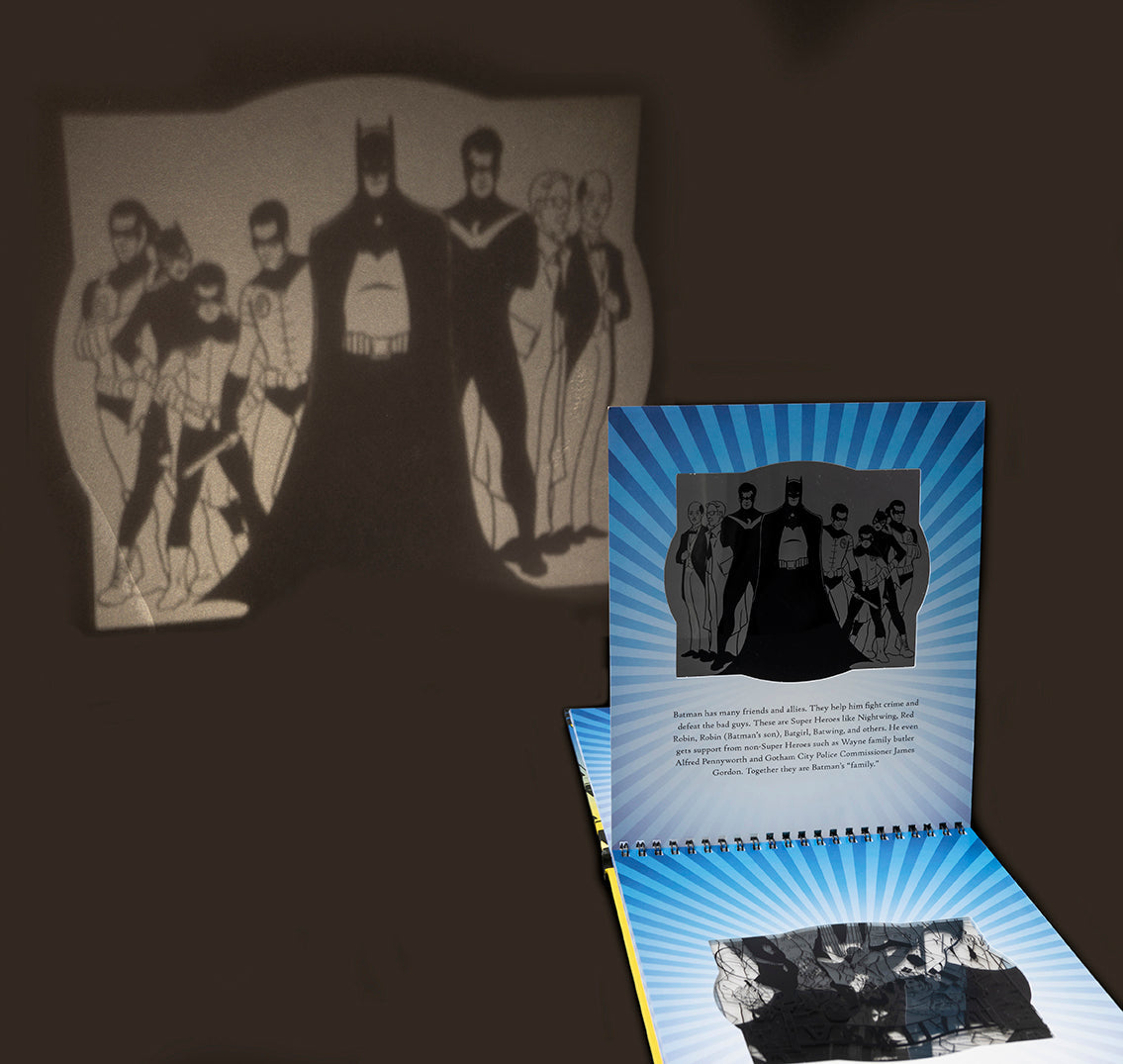 Batman: Flashlight Projections Hardcover Book