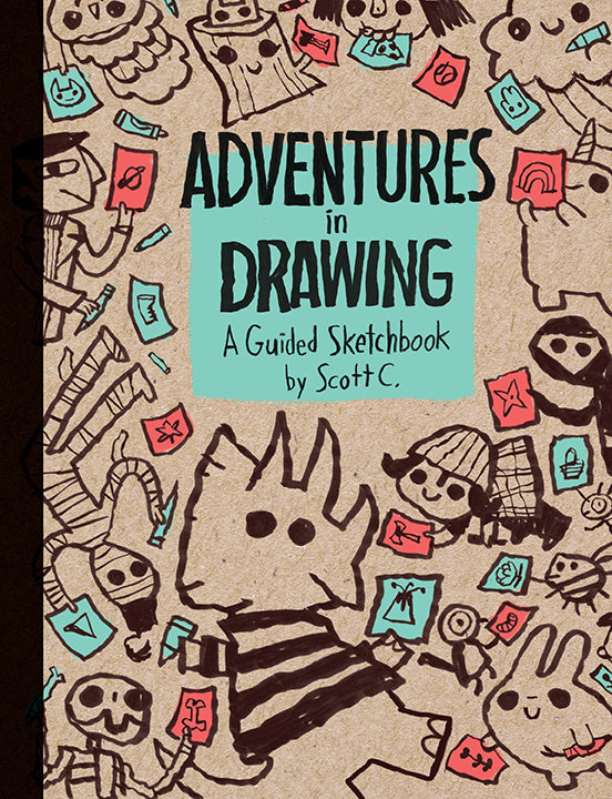 Adventures in Drawing Softcover Book