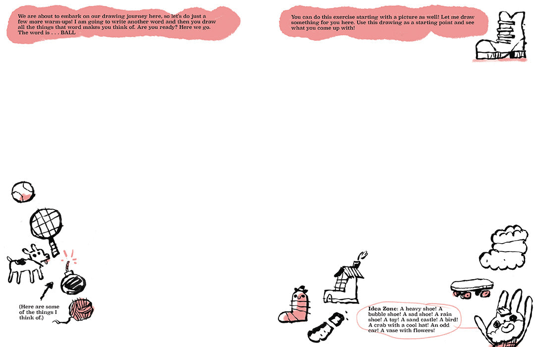 Adventures in Drawing Softcover Book