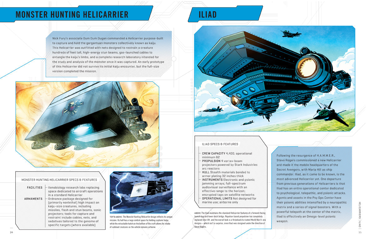 Marvel Vehicles Softcover Book