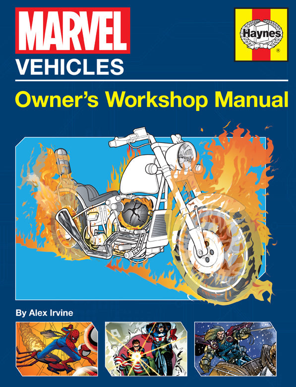 Marvel Vehicles Softcover Book