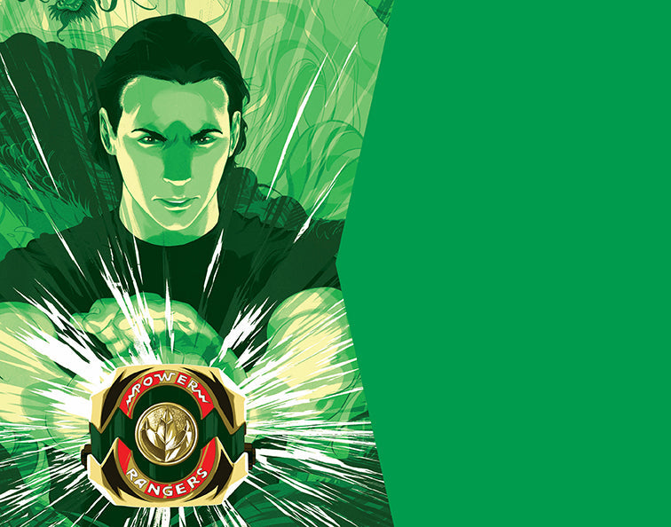 Power Rangers: Green Ranger Hardcover Ruled Journal Hardcover Book