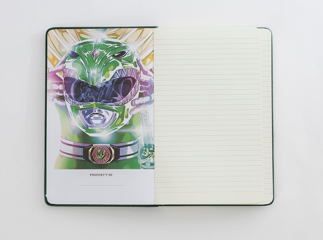 Power Rangers: Green Ranger Hardcover Ruled Journal Hardcover Book