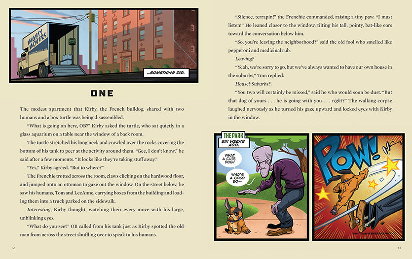Atomic Frenchie Hardcover Book