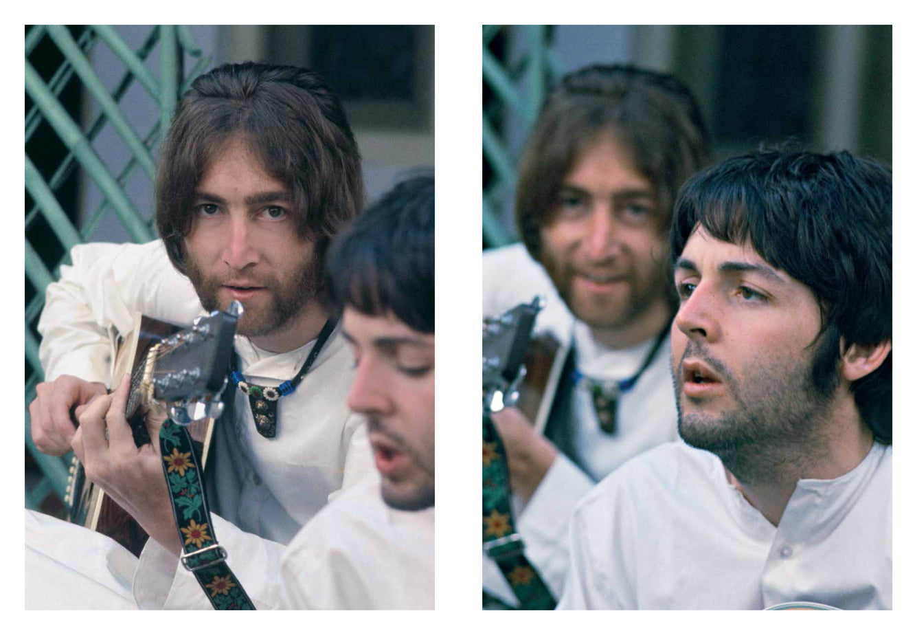 The Beatles in India Hardcover Book
