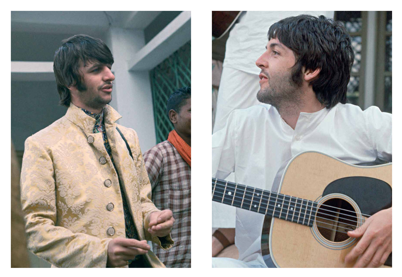 The Beatles in India Hardcover Book