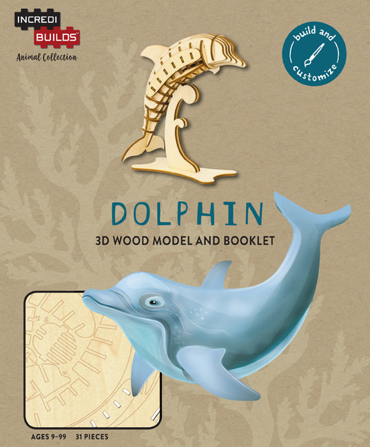 IncrediBuilds Animal Collection: Dolphin