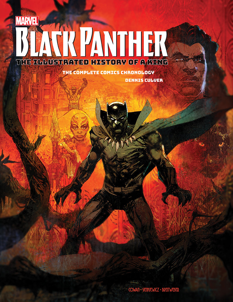 Marvel's Black Panther: The Illustrated History of a King Hardcover Book