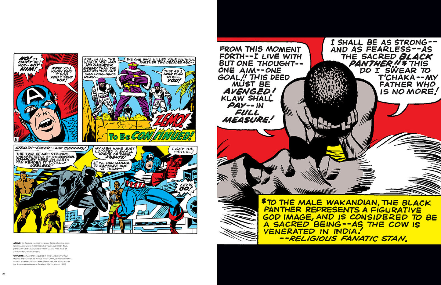 Marvel's Black Panther: The Illustrated History of a King Hardcover Book