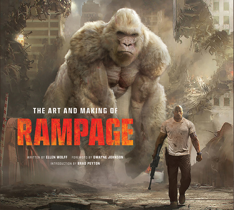 The Art and Making of Rampage Hardcover Book
