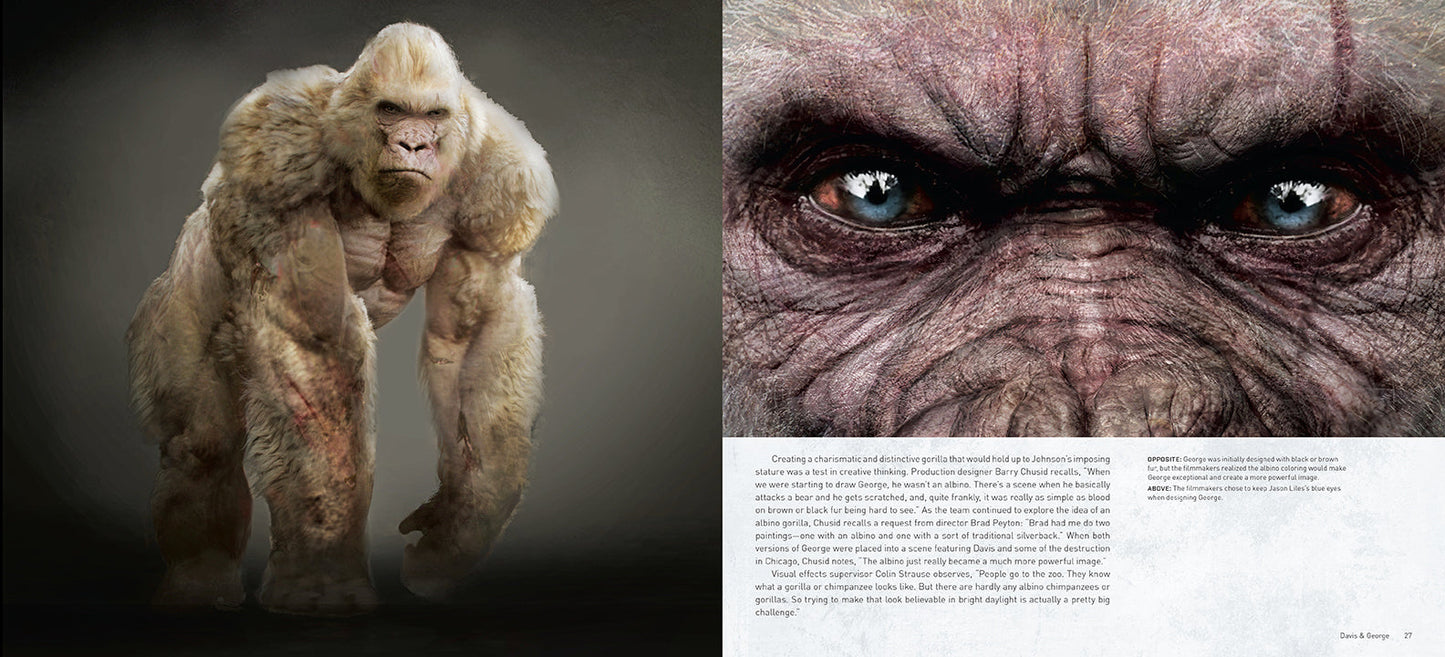The Art and Making of Rampage Hardcover Book
