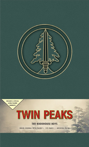 Twin Peaks The Bookhouse Boys Hardcover Ruled Journal Hardcover Book