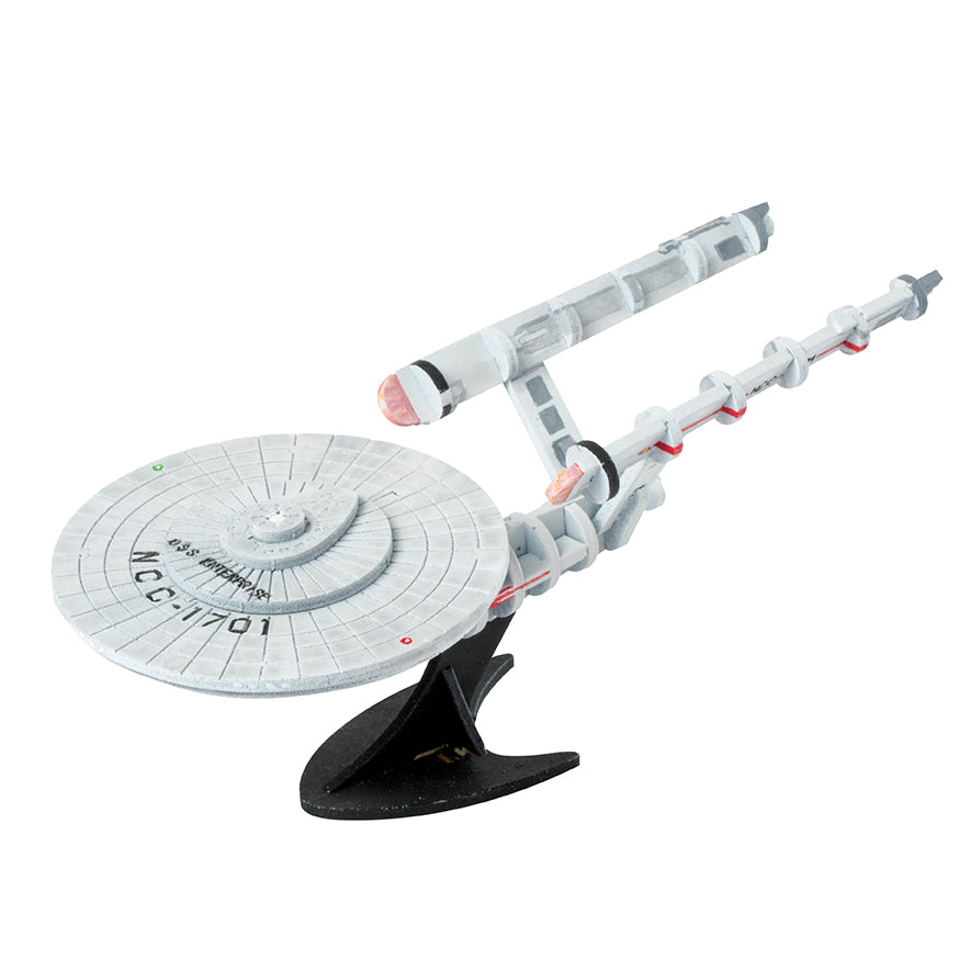 IncrediBuilds: Star Trek: U.S.S. Enterprise Book and 3D Wood Model Softcover Book