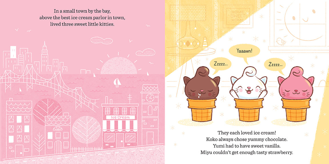 Kitty Cones: The Purrfect Day Hardcover Book