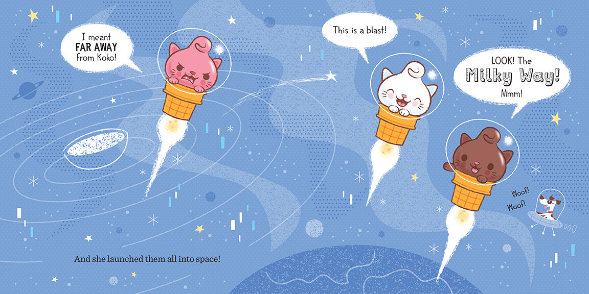 Kitty Cones: The Purrfect Day Hardcover Book