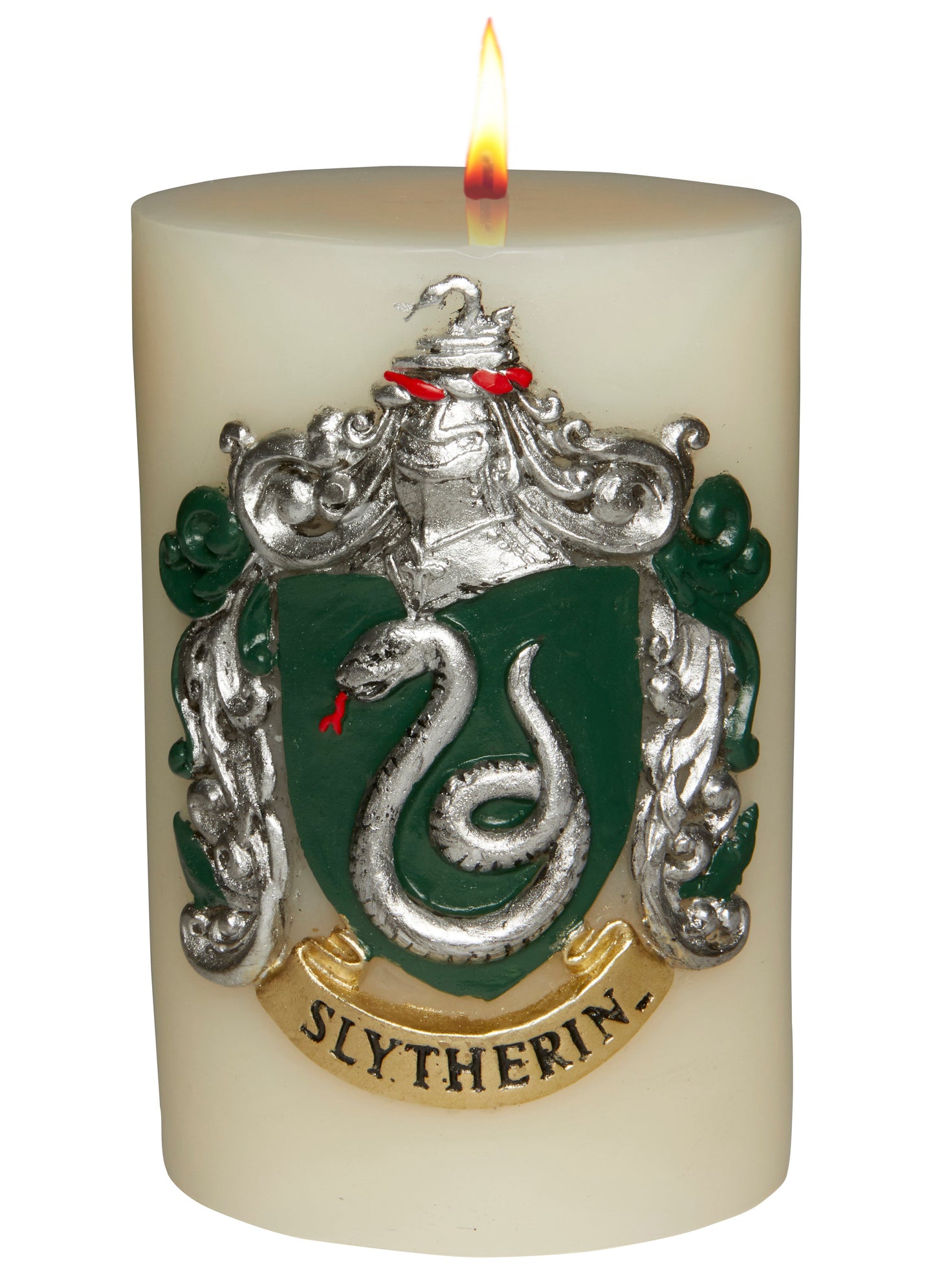 Harry Potter: Slytherin Sculpted Insignia Candle