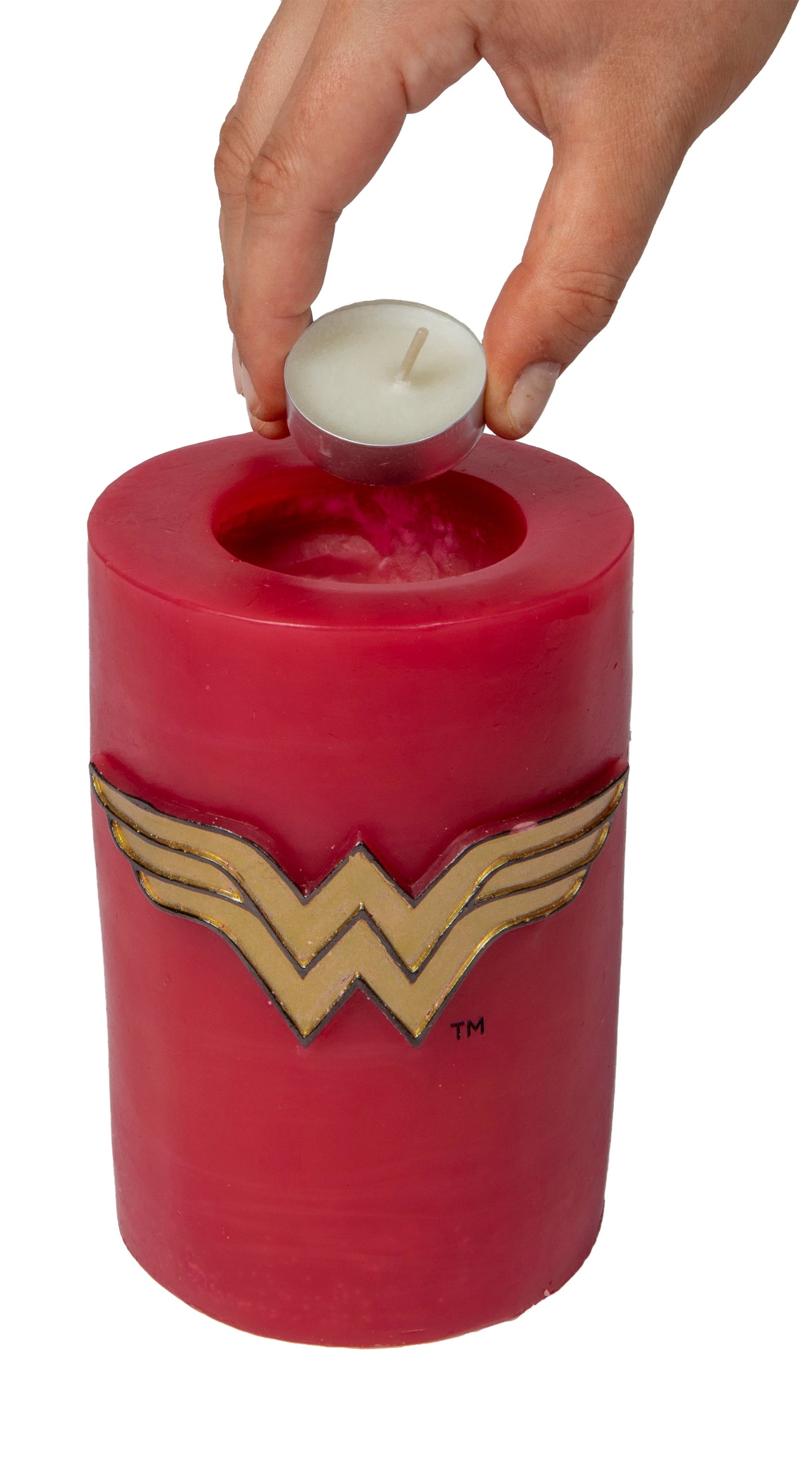 DC Comics: Wonder Woman Sculpted Insignia Candle