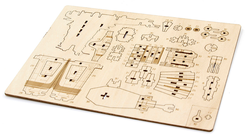 IncrediBuilds: Star Wars: Resistance Bomber Book and 3D Wood Model Softcover Book