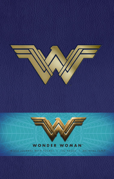 DC Comics: Wonder Woman Hardcover Ruled Journal Hardcover Book