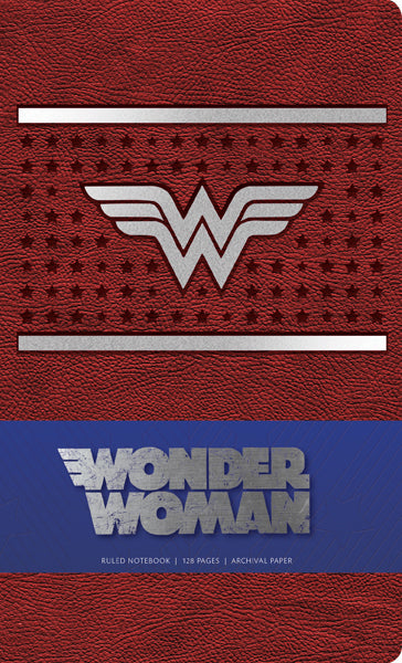 DC Comics: Wonder Woman Ruled Notebook Softcover Book