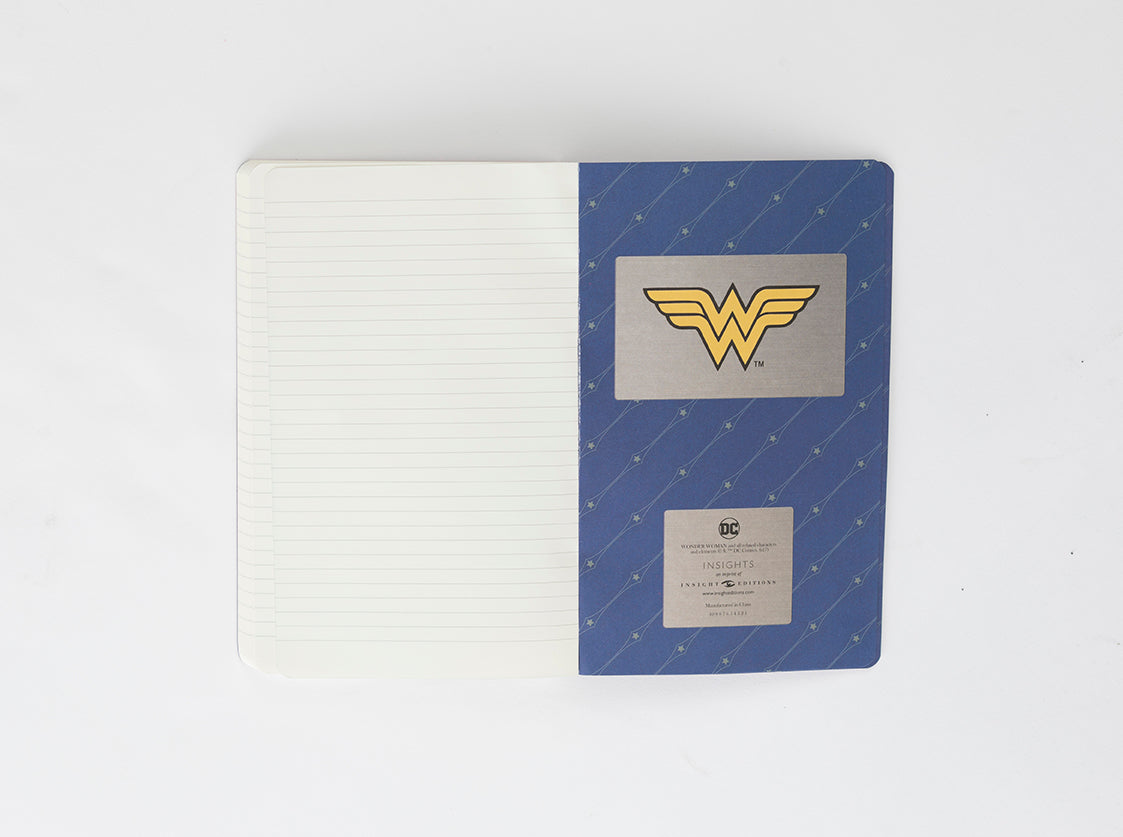 DC Comics: Wonder Woman Ruled Notebook Softcover Book