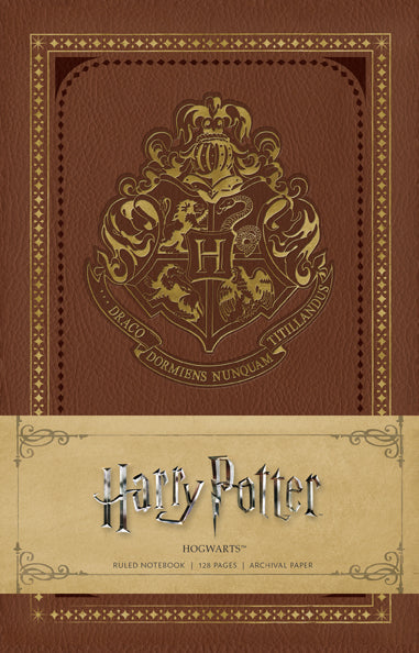 Harry Potter: Hogwarts Ruled Notebook Softcover Book