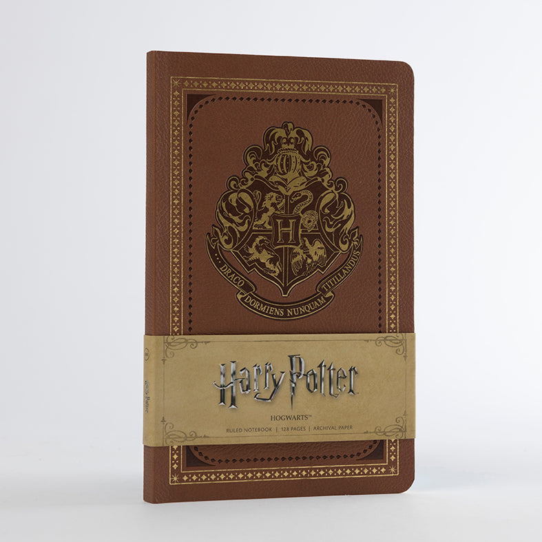 Harry Potter: Hogwarts Ruled Notebook Softcover Book