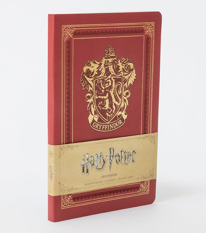 Harry Potter: Gryffindor Ruled Notebook Softcover Book