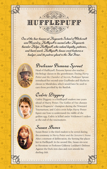 Harry Potter: Hufflepuff Ruled Notebook Softcover Book