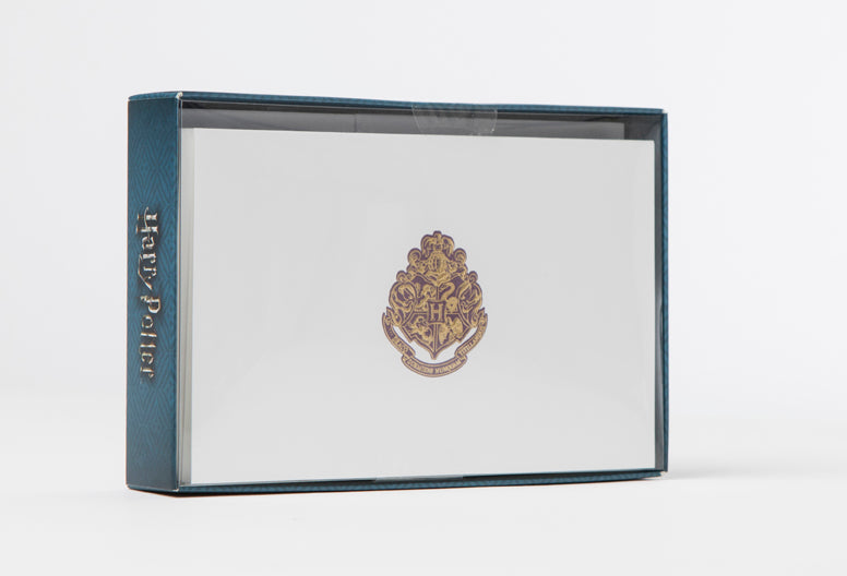 Harry Potter: Hogwarts Foil Note Cards (Set of 10) Hardcover Book