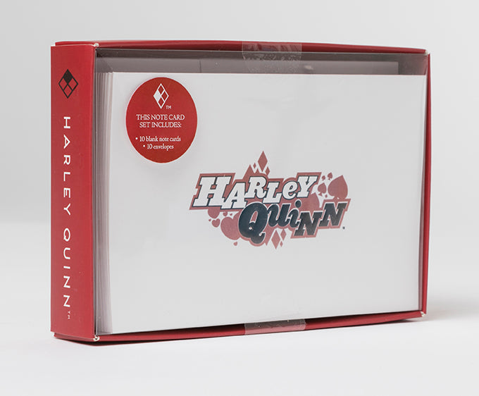 DC Comics: Harley Quinn Foil Note Cards (Set of 10) Softcover Book