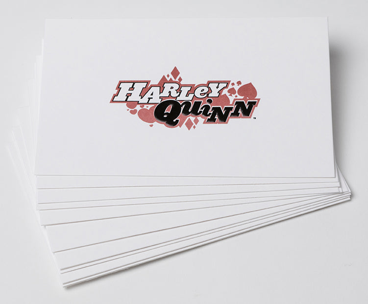 DC Comics: Harley Quinn Foil Note Cards (Set of 10) Softcover Book