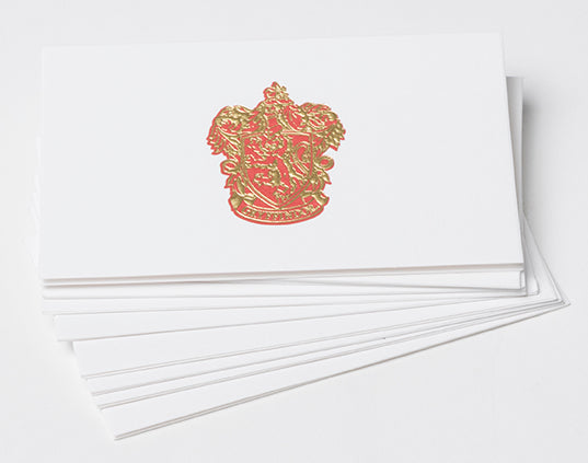 Harry Potter: Gryffindor Foil Gift Enclosure Cards (Set of 10)