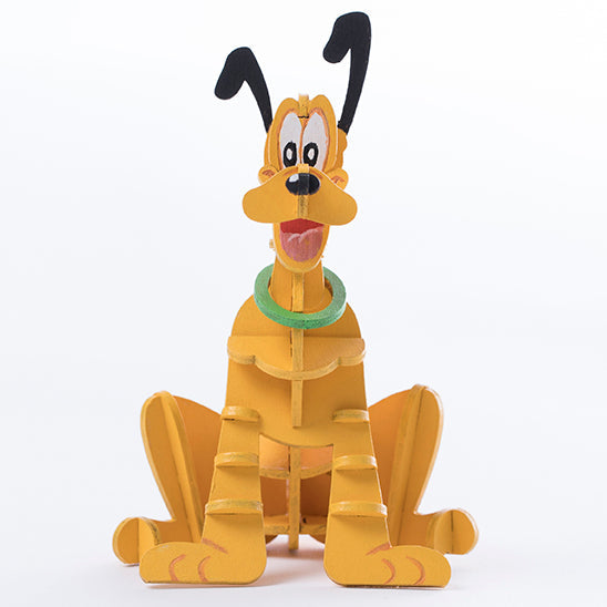IncrediBuilds: Disney: Pluto Book and 3D Wood Model Softcover Book