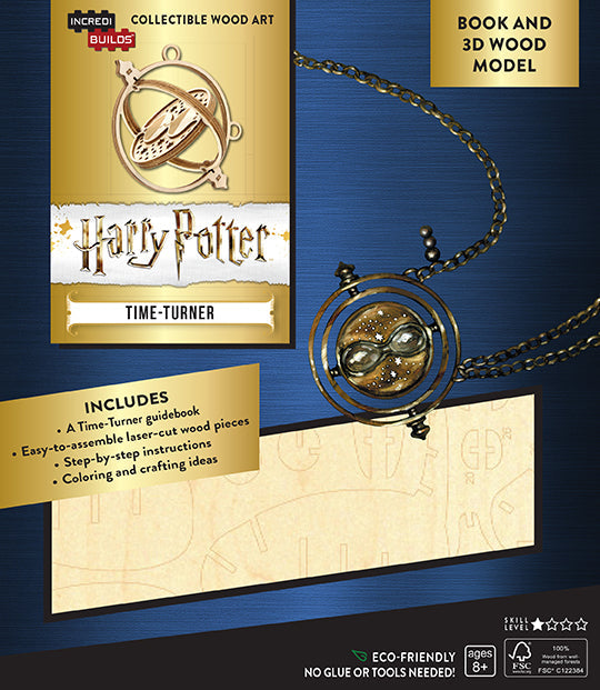 IncrediBuilds: Harry Potter: Time-Turner Book and 3D Wood Model Hardcover Book