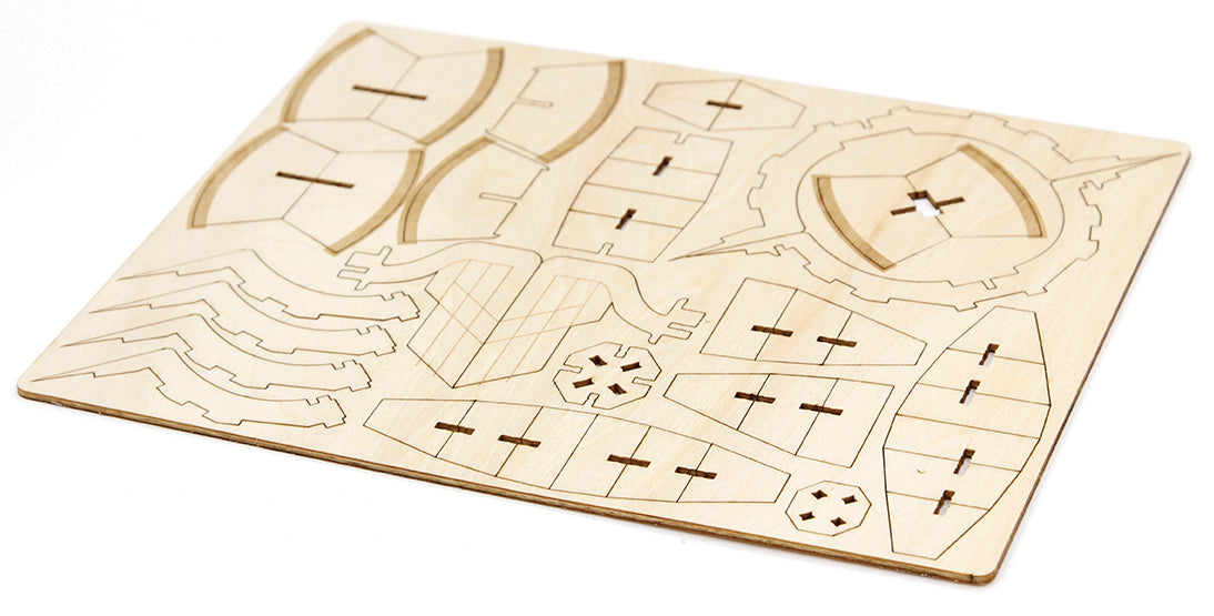 IncrediBuilds: The Flash Book and 3D Wood Model Hardcover Book