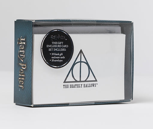 Harry Potter: Deathly Hallows Foil Gift Enclosure Cards (Set of 10)